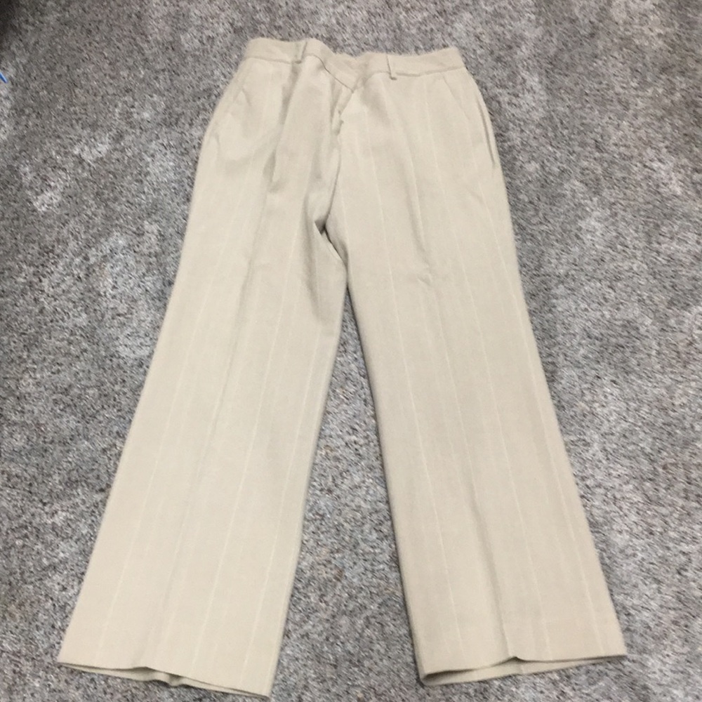 Ann Taylor lined striped business pants